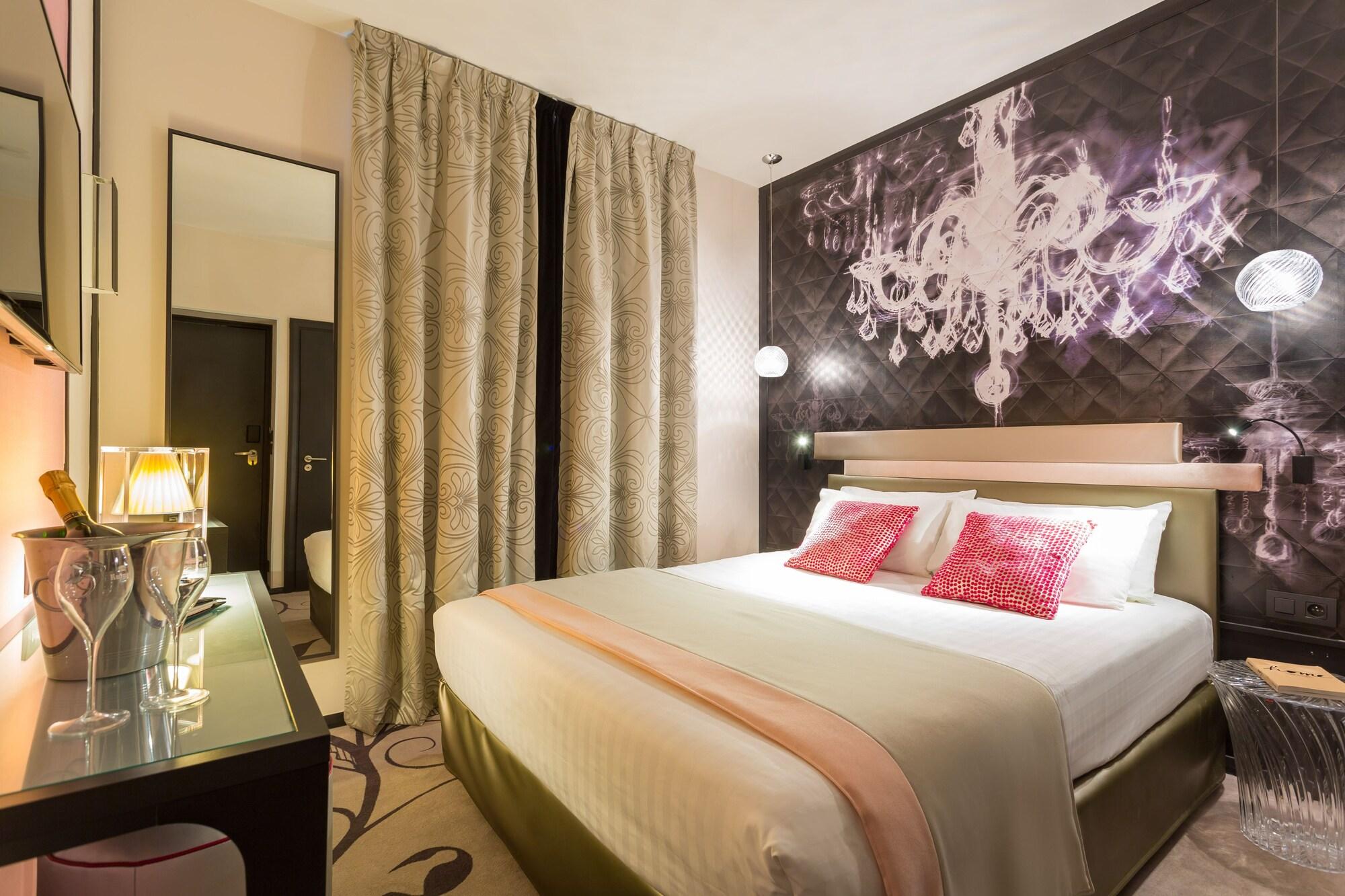 Hotel Yllen Eiffel Paris Bagian luar foto