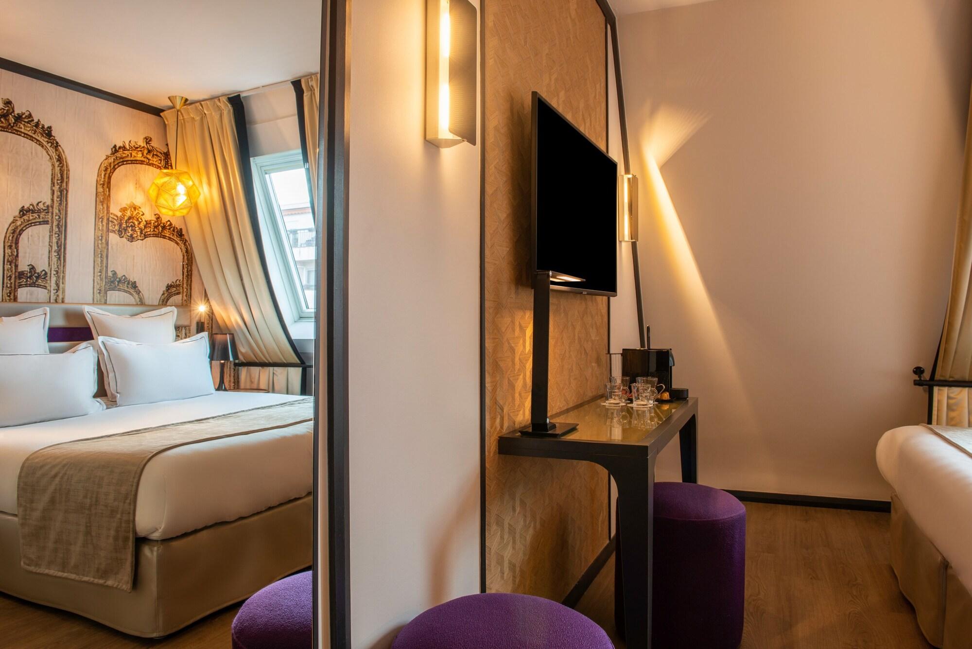Hotel Yllen Eiffel Paris Bagian luar foto