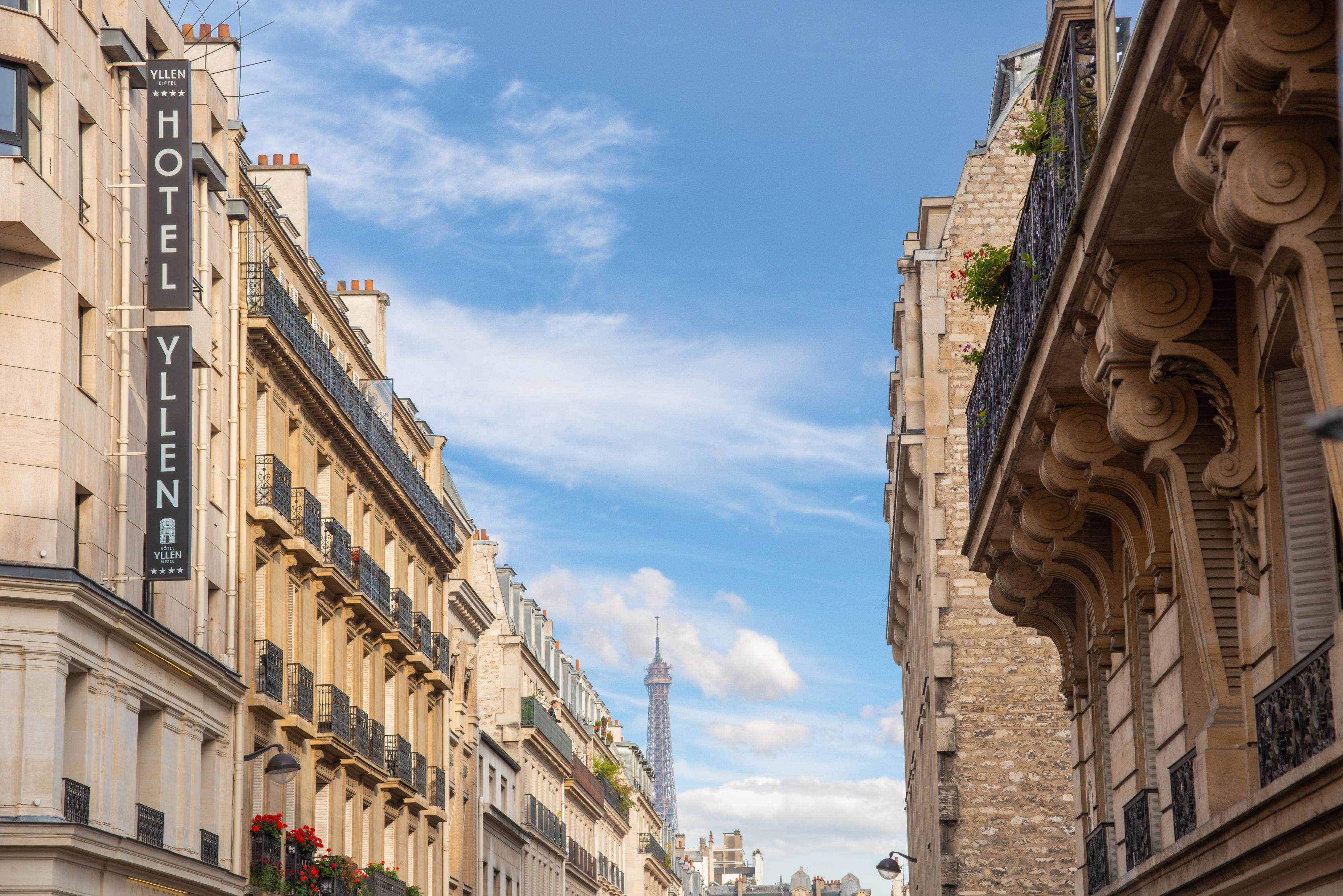 Hotel Yllen Eiffel Paris Bagian luar foto