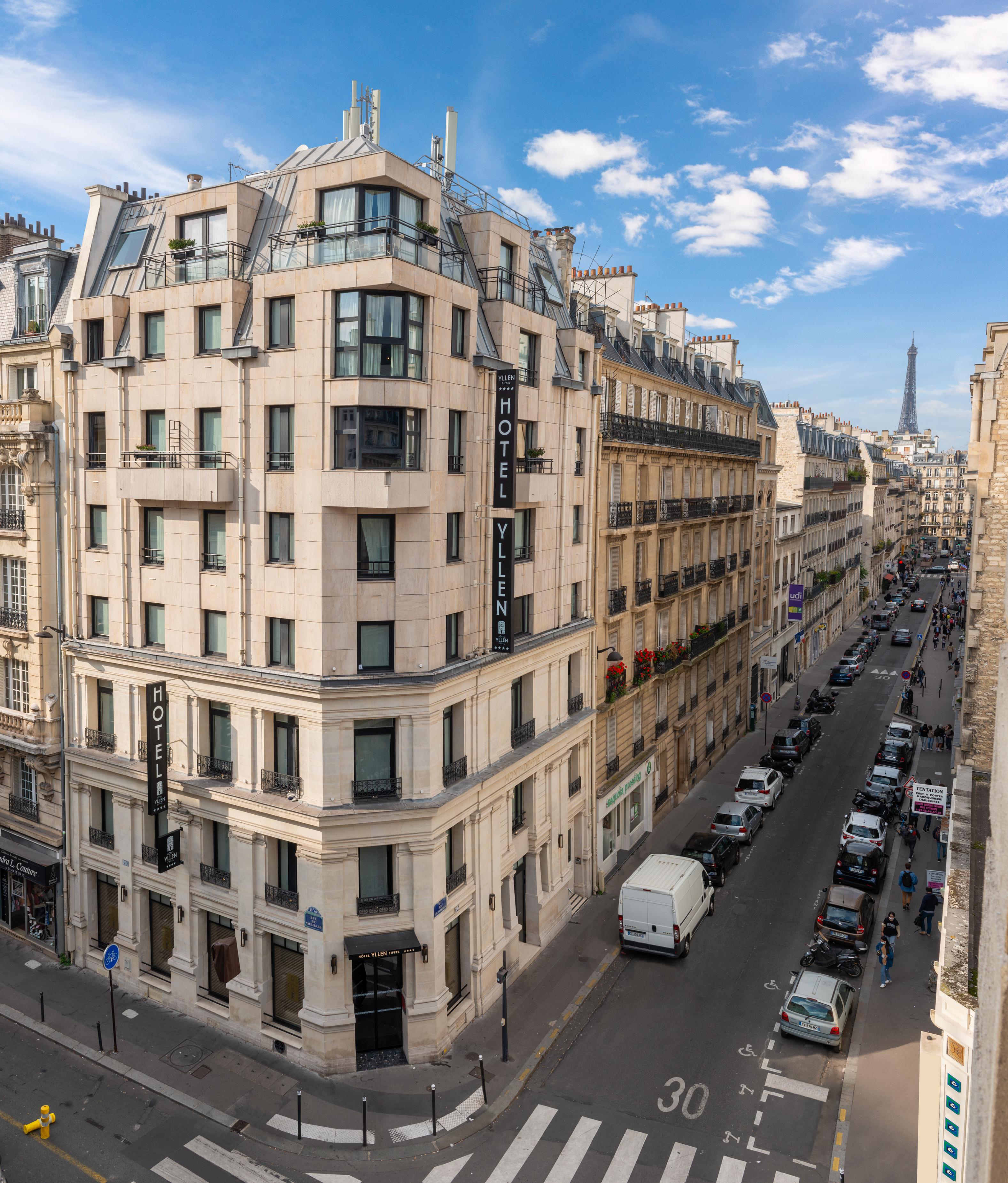 Hotel Yllen Eiffel Paris Bagian luar foto
