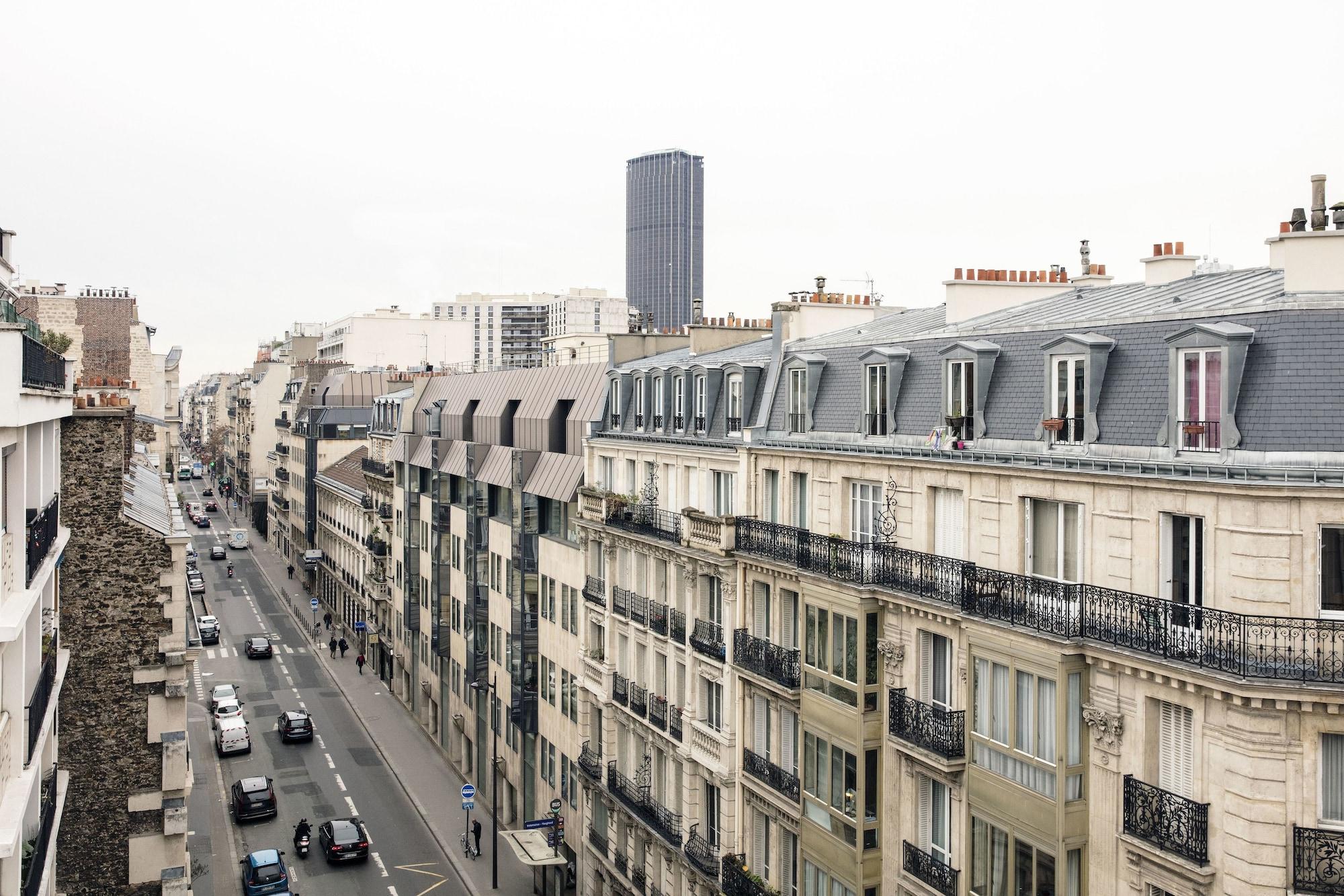 Hotel Yllen Eiffel Paris Bagian luar foto